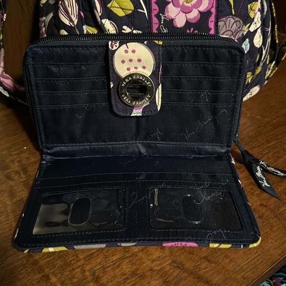 Vera Bradley Tote Bag and Wallet - Picture 4 of 6